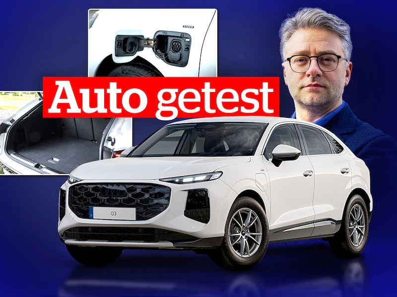 HLN-mobiliteitsexpert Brecht Vanhaelewyn test de Audi Q3 Sportback e-Hybrid.
