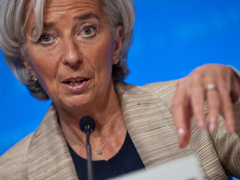 IMF-baas Christine Lagarde.