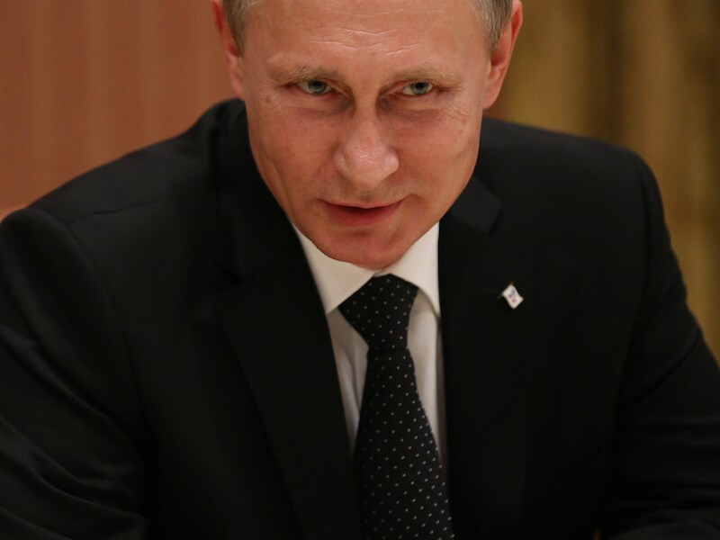 Russisch president Vladimir Poetin.