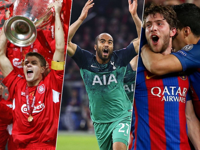 Engelse comeback in finale, drama in Amsterdam en de remontada van Barça: wat is voor u dé Champions League-match van deze eeuw?