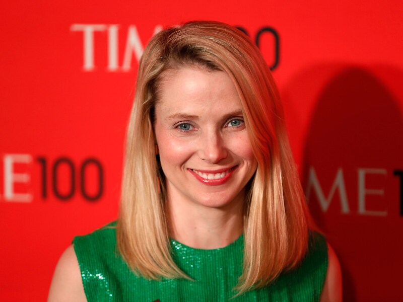 CEO van Yahoo! Marissa Mayer.