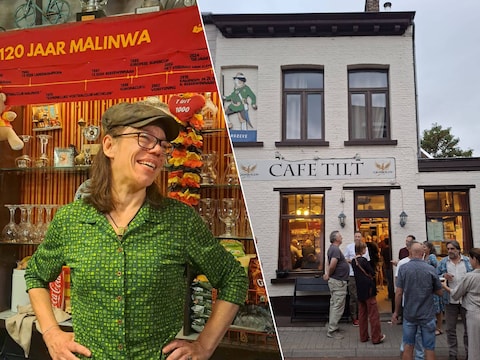 Kim Van Neck nam maandag afscheid van de klanten van café Tilt.