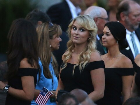 Lindsey Vonn (midden).