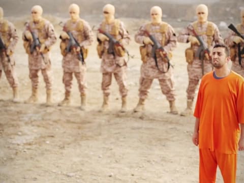 De Jordaanse straaljagerpiloot Moaz al-Kasasbeh.
