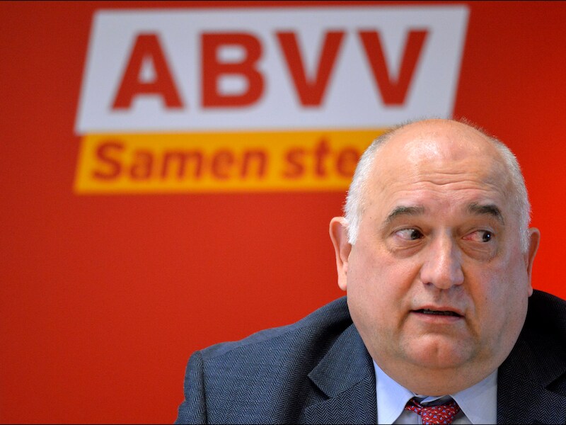 Rudy De Leeuw, voorzitter van het ABVV.