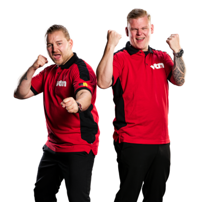 Best niet onderschatten: Van den Bergh en De Decker kennen tegenstanders op World Cup of Darts