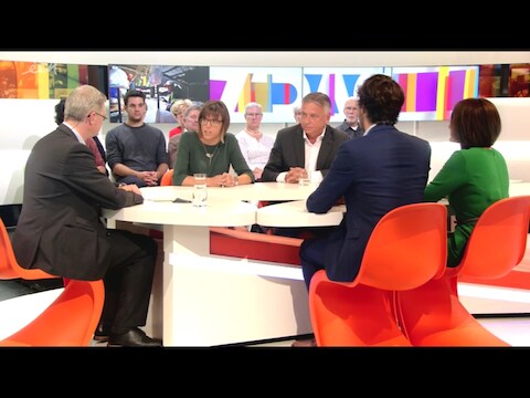 Meerderheid en oppositie debatteerden vandaag in De Zevende Dag over de vluchtelingenstroom naar ons land.