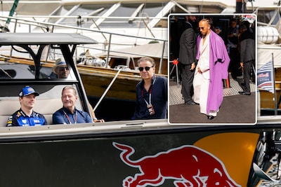 De parade in Monaco is begonnen: terwijl Lewis Hamilton opva