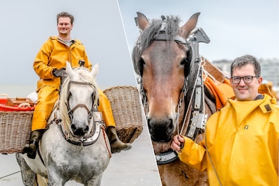 “We zijn trots dat we dit ambacht mogen verder zetten”: dit zijn de 2 nieuwe erkende paardenvissers én chef-koks Ian Van der Stricht en Renzo Truwant