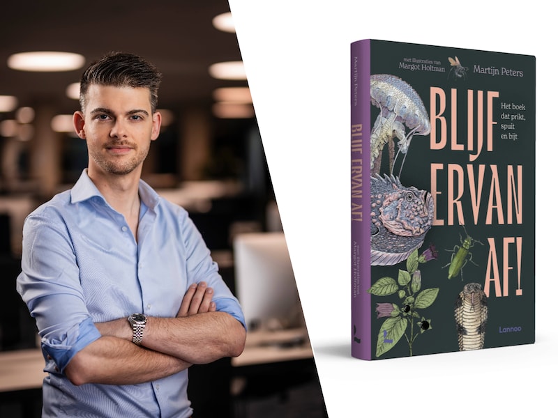 Onze wetenschapsexpert Martijn Peters kondigt nieuw boek aan: “Het dompelt je onder in wereld van prikkers, bijters en spuiters”