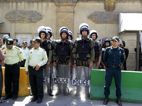 20 september: manifestaties in Teheran