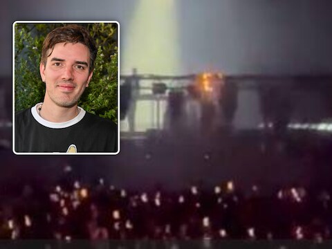 Klein brandje tijdens optreden Netsky op de Lokerse Feesten, Inzet: Netsky