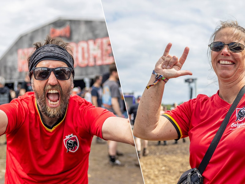 “Natuurlijk gaan de Rode Duivels winnen”: zelfs tijdens Graspop is koning voetbal nooit veraf