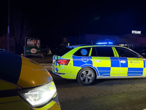 De Politie deed de nodige vaststellingen.