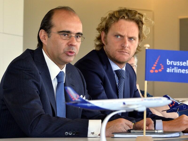 CEO Bernard Gustin (links) en financieel directeur Jan De Raeymaeker.