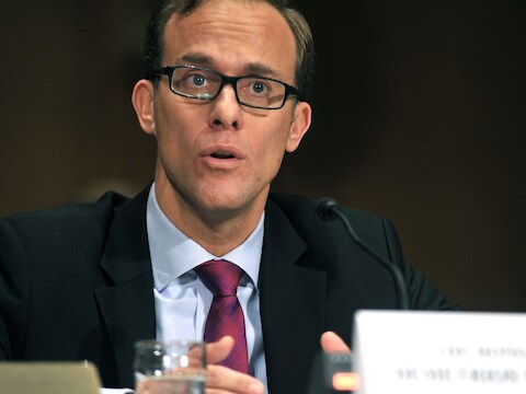 Demetrios Marantis, de Amerikaanse vertegenwoordiger voor Buitenlandse Handel.