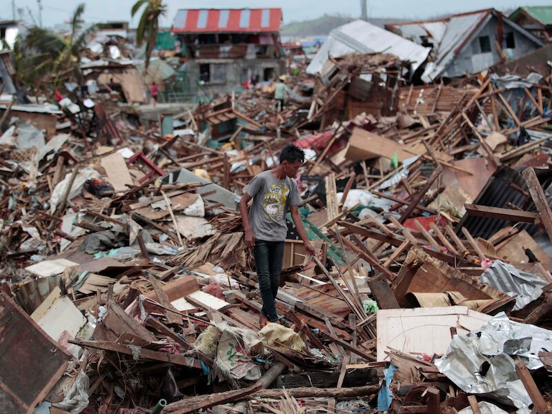 Haiyan, één van de ergste orkanen ooit geregistreerd, heeft 11 miljoen Filipino's getroffen.