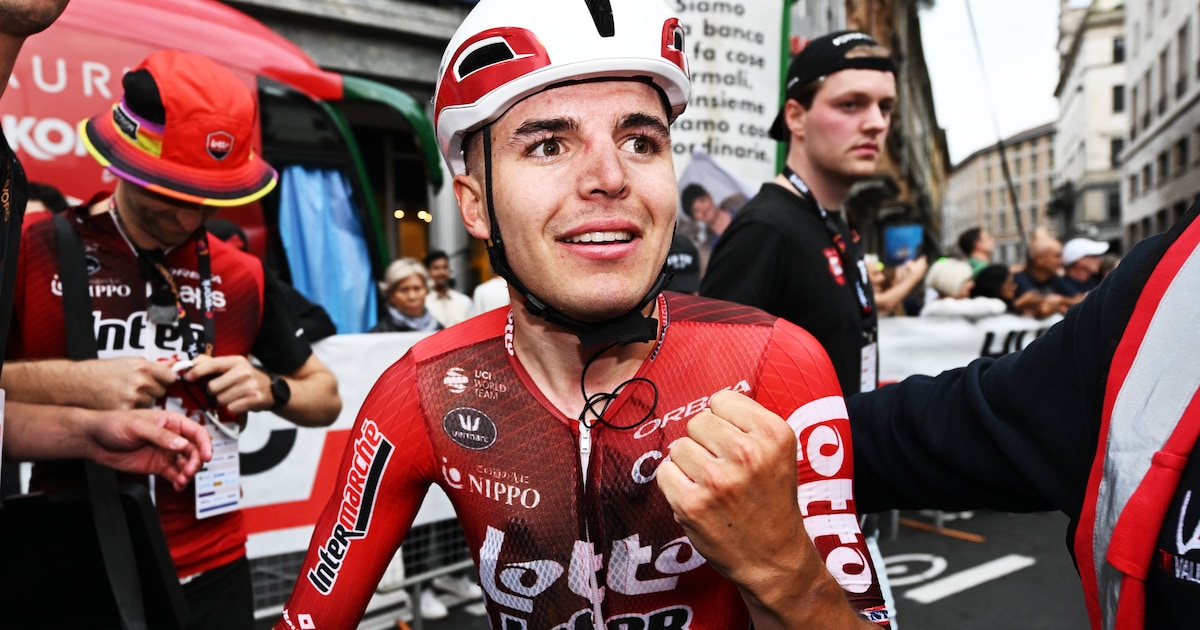 “Twaalf minuten heel snel klimmen is nog steeds iets anders dan zo’n sprint”: Jarno Widar blijft na 