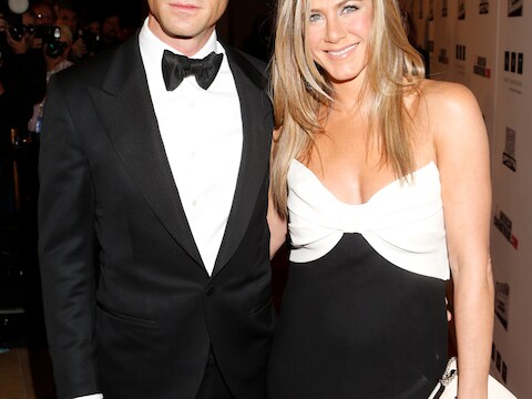 Justin Theroux en Jennifer Aniston.