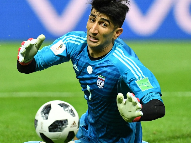 Iraanse doelman arriveert in Antwerpen