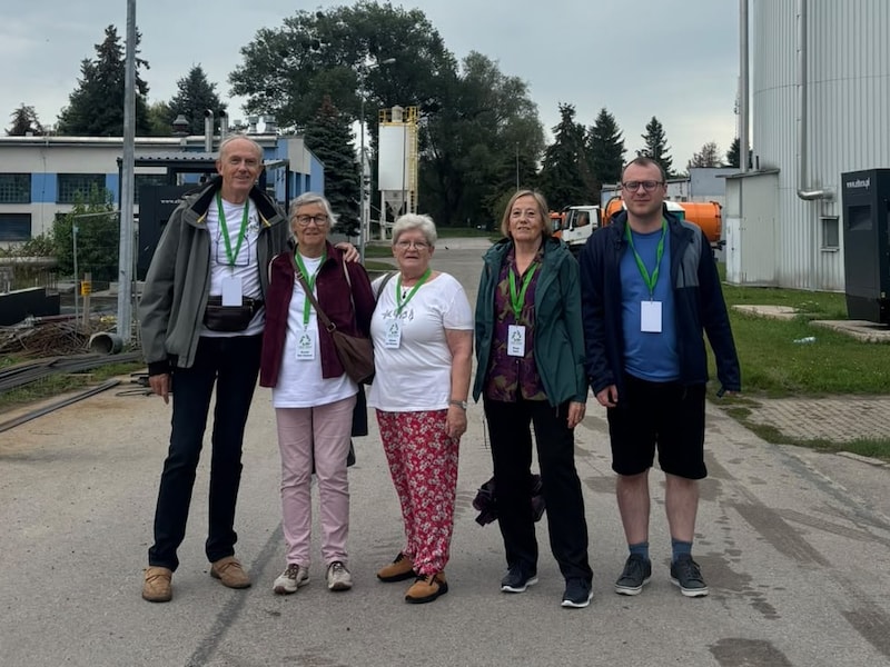 Vijf Eeklonaren wisselen ideeën over groene energie uit in partnerstad  in Polen