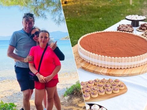 Robert en Anja met haar dochter in Griekenland en de reuzentiramisu uit Tielt-Winge die viraal ging.