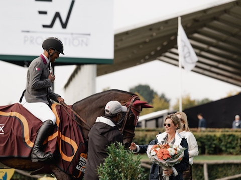 Saad Ahmed S A Al Saad en Fashion des Douits waren woensdag de snelsten in de openingsproef van de Super Cup op de Brussels Stephex Masters.
