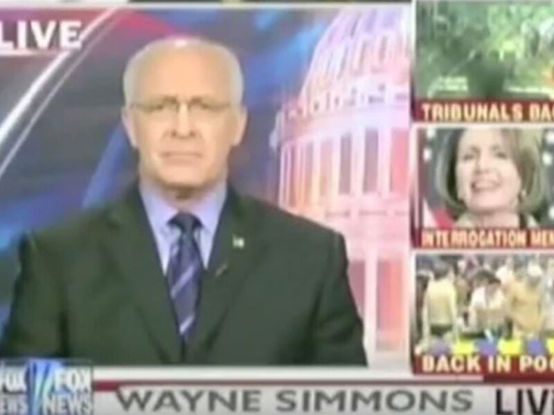 Wayne Simmons op Fox News in 2009