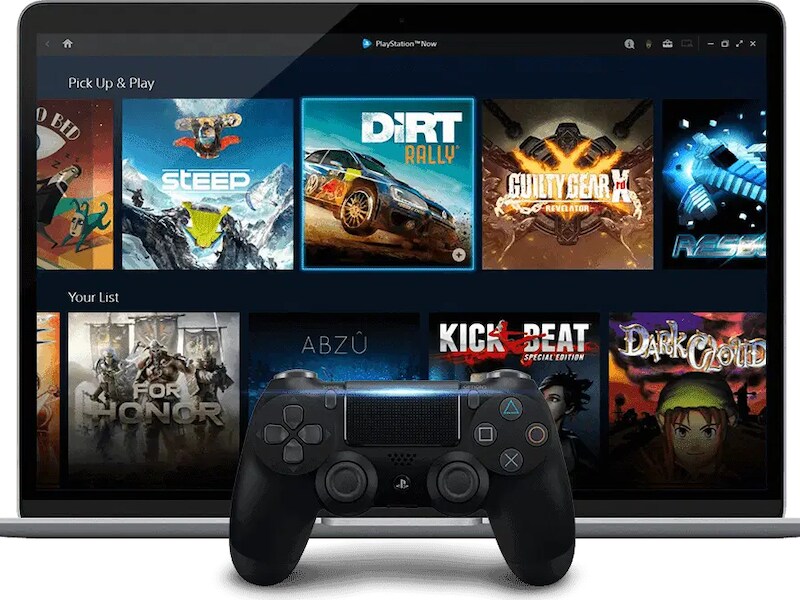 PlayStation Now kun je ook op een pc spelen. Het hoeft niet eens een krachtige te zijn, want de games worden in de cloud gespeeld.