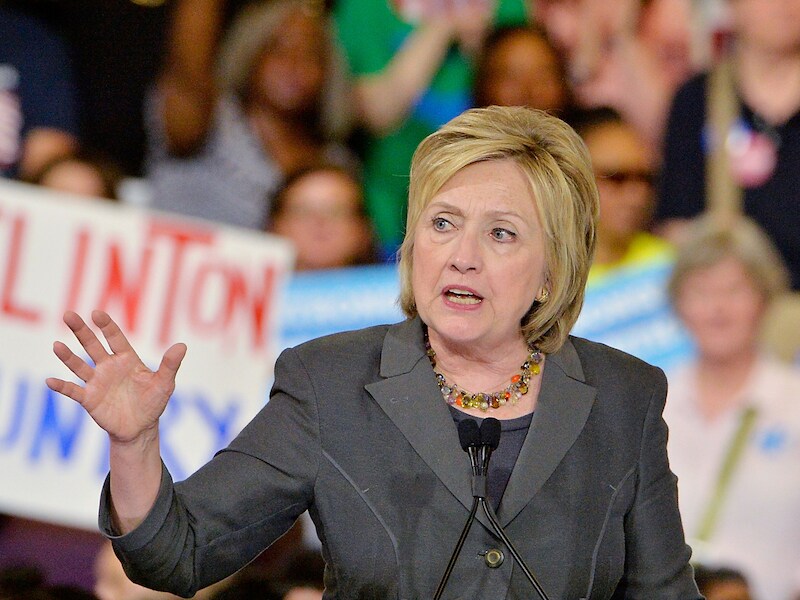 Hillary Clinton.