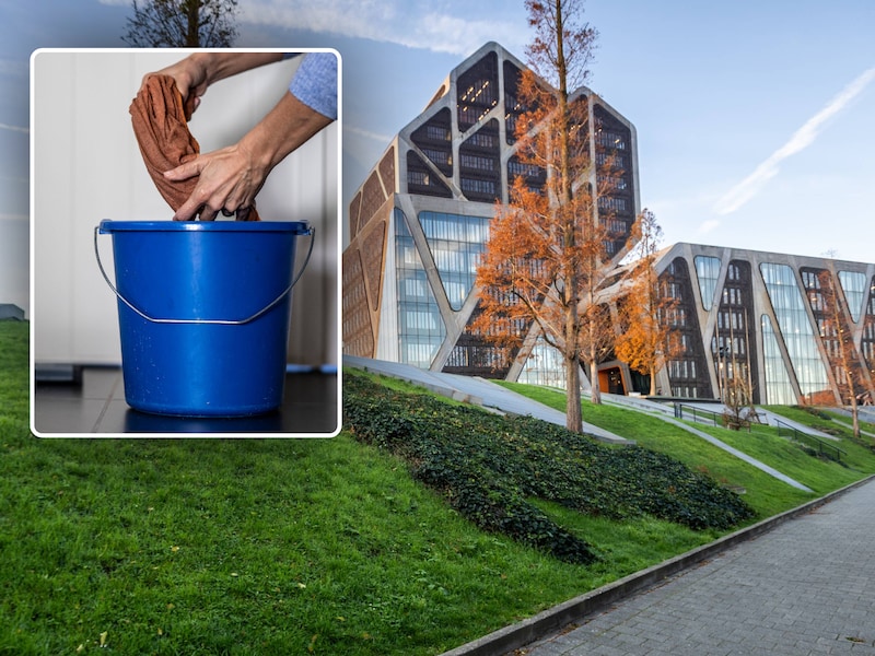 De poetsman (beeld inzet ter illustratie) riskeert vandaag in de rechtbank van Hasselt een effectieve gevangenisstraf.