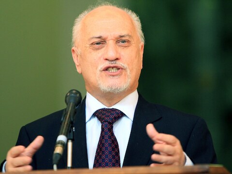 De Iraakse vicepremier Houssein al-Shahristani.
