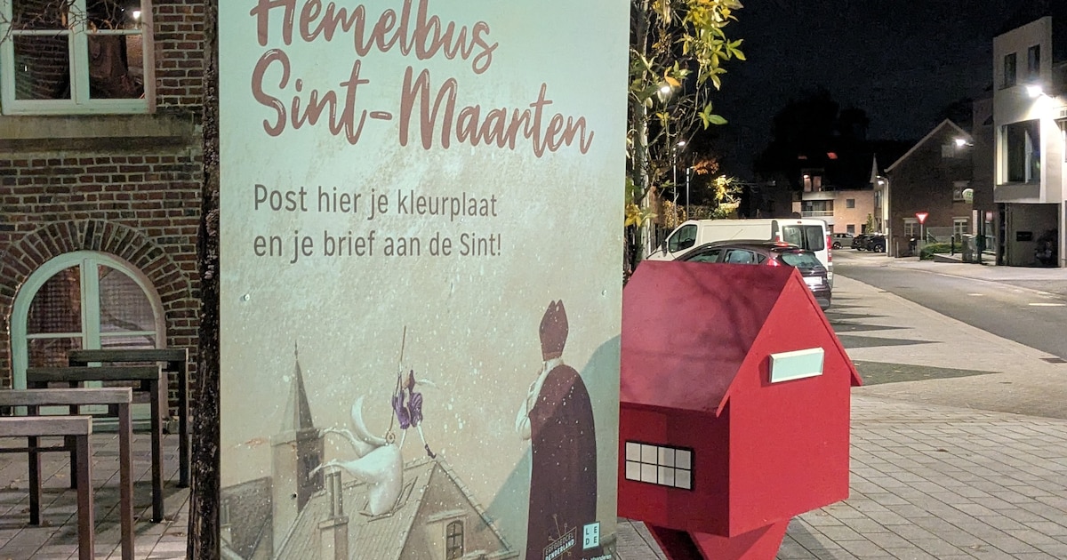 Kinderen kunnen opnieuw brieven en kleurplaten sturen naar Sint-Maarten