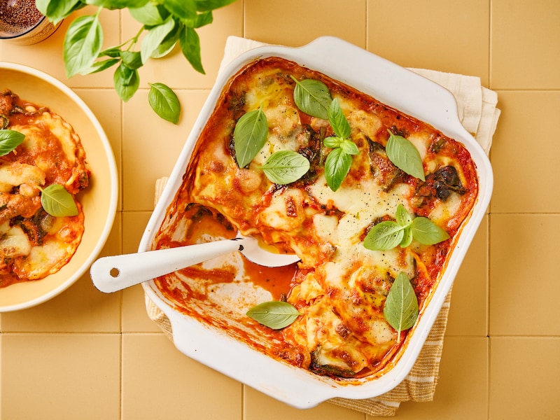 Deze ovenschotel met girasoli brengt je terug naar de zon