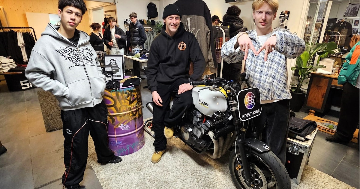 NET OPEN. Skatevrienden openen Streethouse in Onze-Lieve-Vrouwestraat: “Er zijn te weinig kledingwin