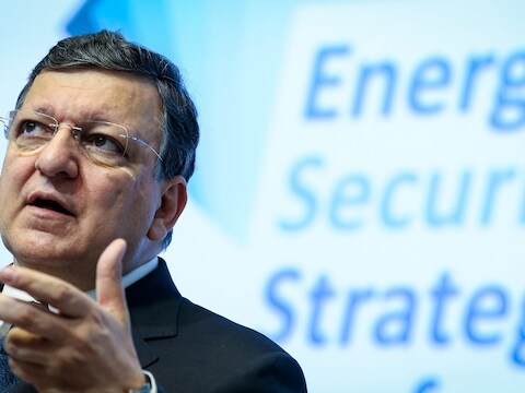 Voorzitter van de Europese Commissie Jose Manuel Barroso.
