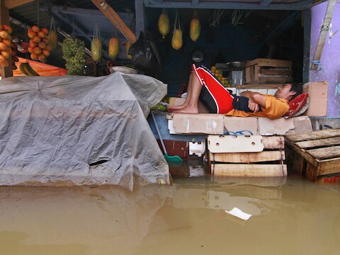 Indonesië wordt momenteel ook geteisterd door overstromingen.
