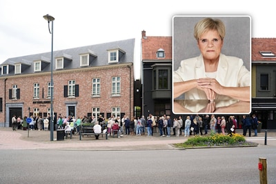 Lange wachtrij om laatste groet te brengen aan Margriet Herm