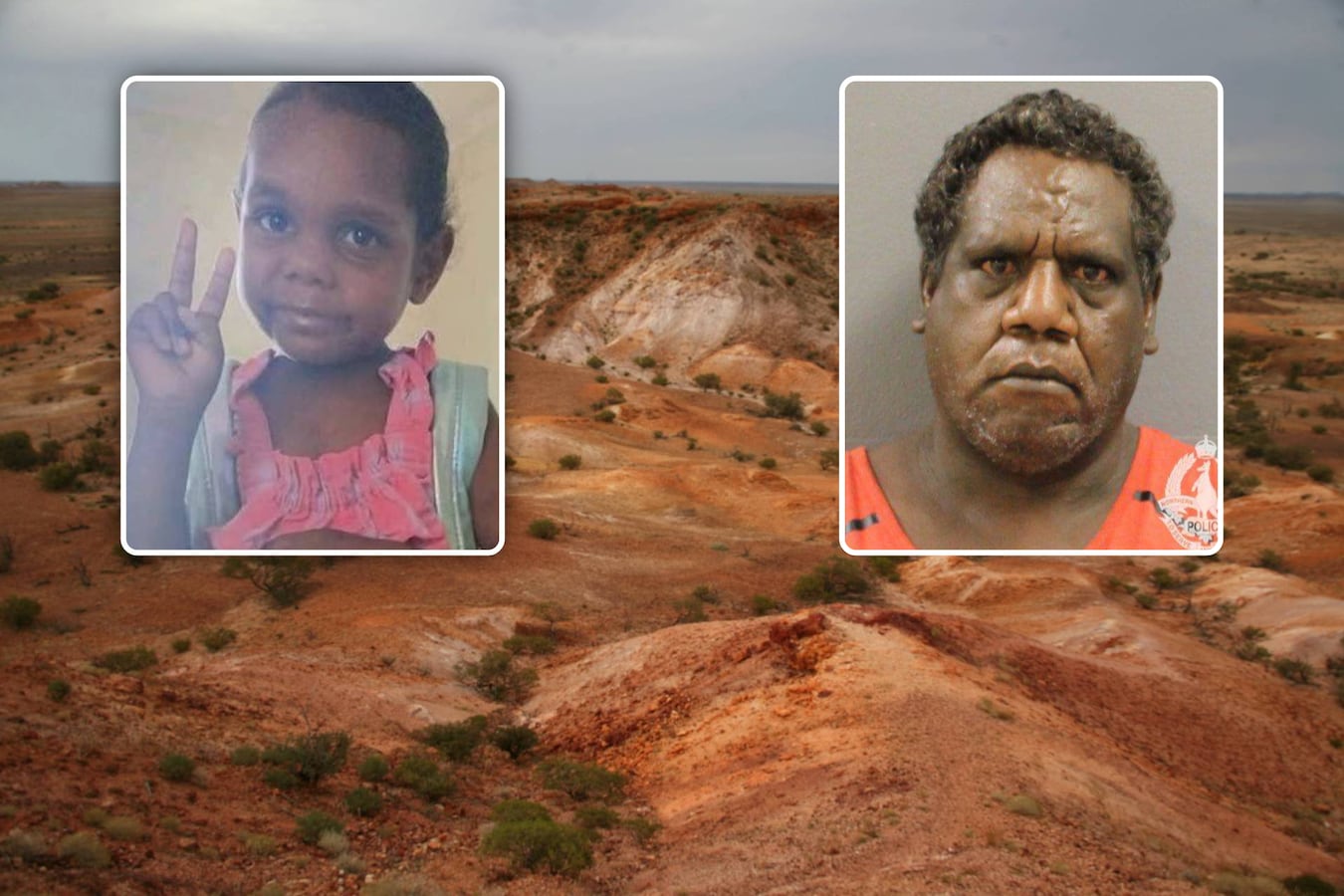 Politie zoekt massaal naar vermiste Sharon (5) in Australische outback:  meisje vermoedelijk ontvoerd door veertiger | Foto | hln.be