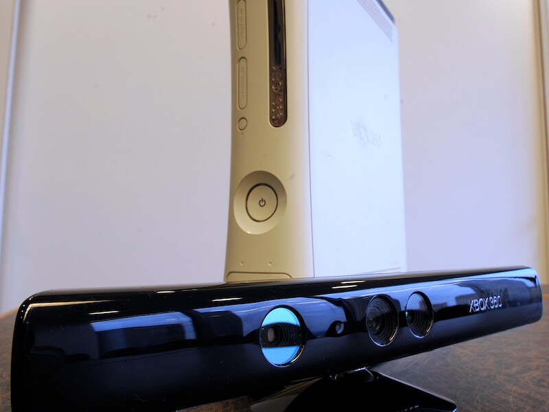 De Xbox 360 met Kinect.