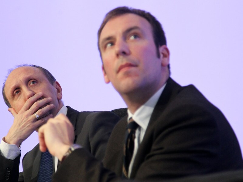 Johan Vande Lanotte en Melchior Wathelet.