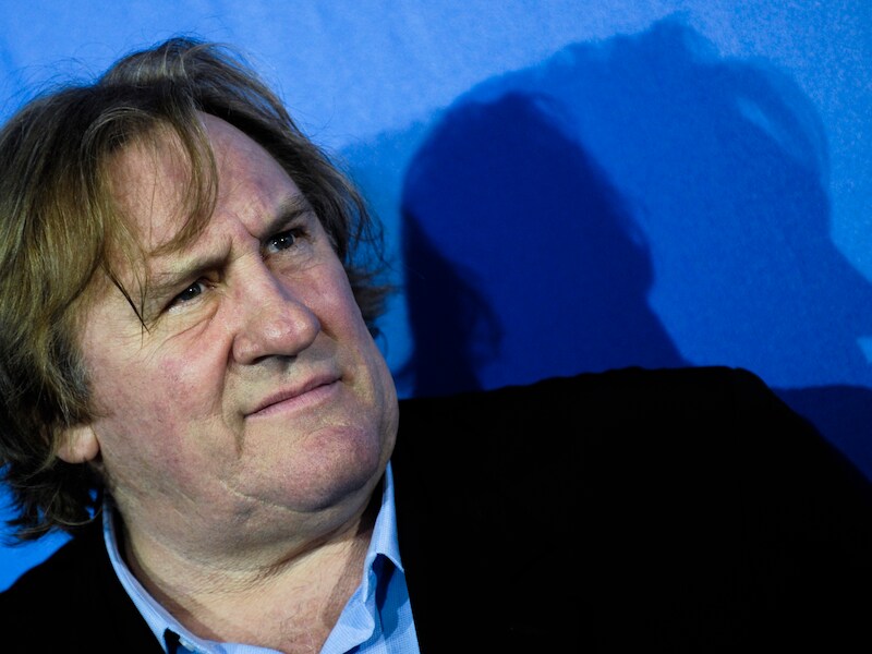De Franse acteur Gérard Depardieu.