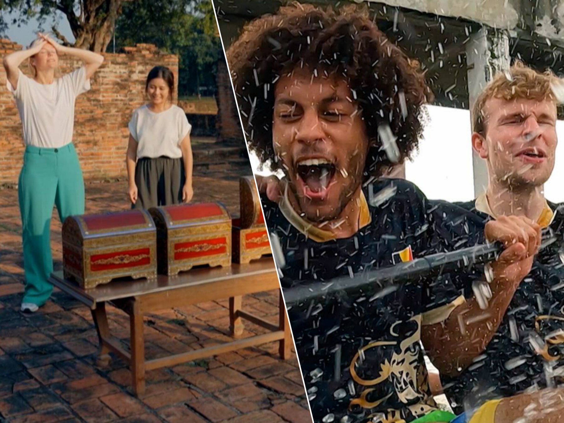 Van doorprikte ballonnen tot bluffende Pedro: hoe ‘De mol’-kandidaten een smak geld verdienden, maar ook werden gesaboteerd