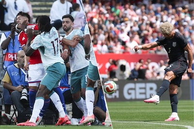 LIVE WK voetbal | Oefenduel tussen Portugal en Chili ontaardt even in knokpartij - Gastland VS de boot in tegen Duitsland ondanks heerlijke pegel