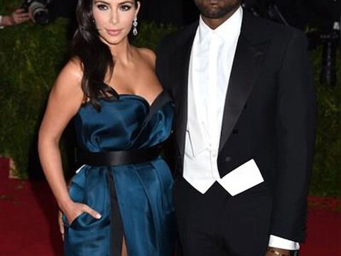 Kim Kardashian en Kanye West