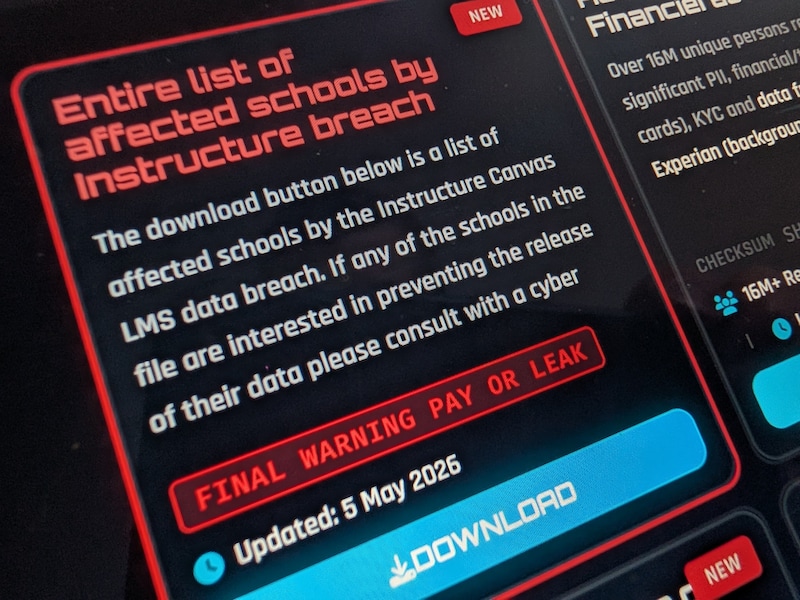 ShinyHunters perstte niet alleen scholen af. Ook informatie van duizenden FBI-medewerkers werd gestolen.
