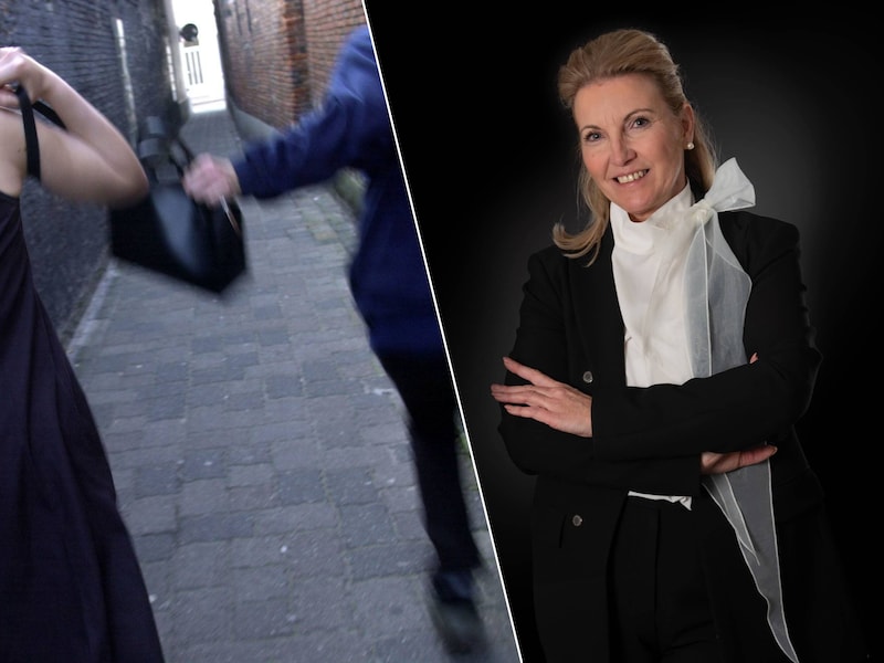 Illustratie overval / Advocate Isabelle Mailliard.
