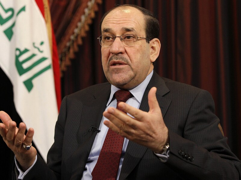 De huidige Iraakse premier Nuri al-Maliki.
