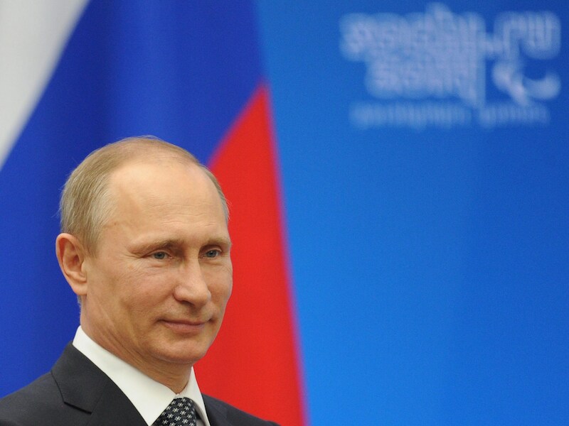 De Russische president Vladimir Poetin.