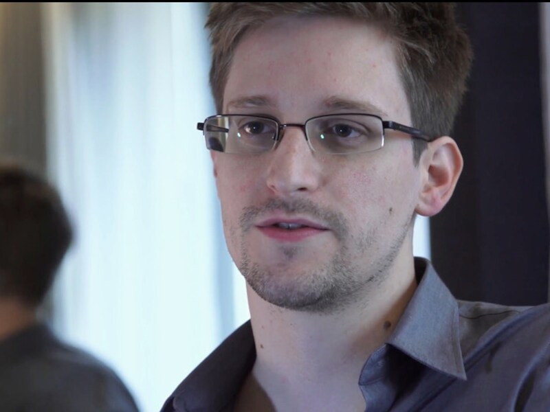 Klokkenluider Edward Snowden.